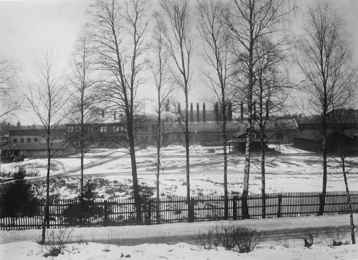 Strömsnäs pappersbruk.