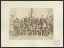 Vegas Besättning - tagen i Neapel 1880