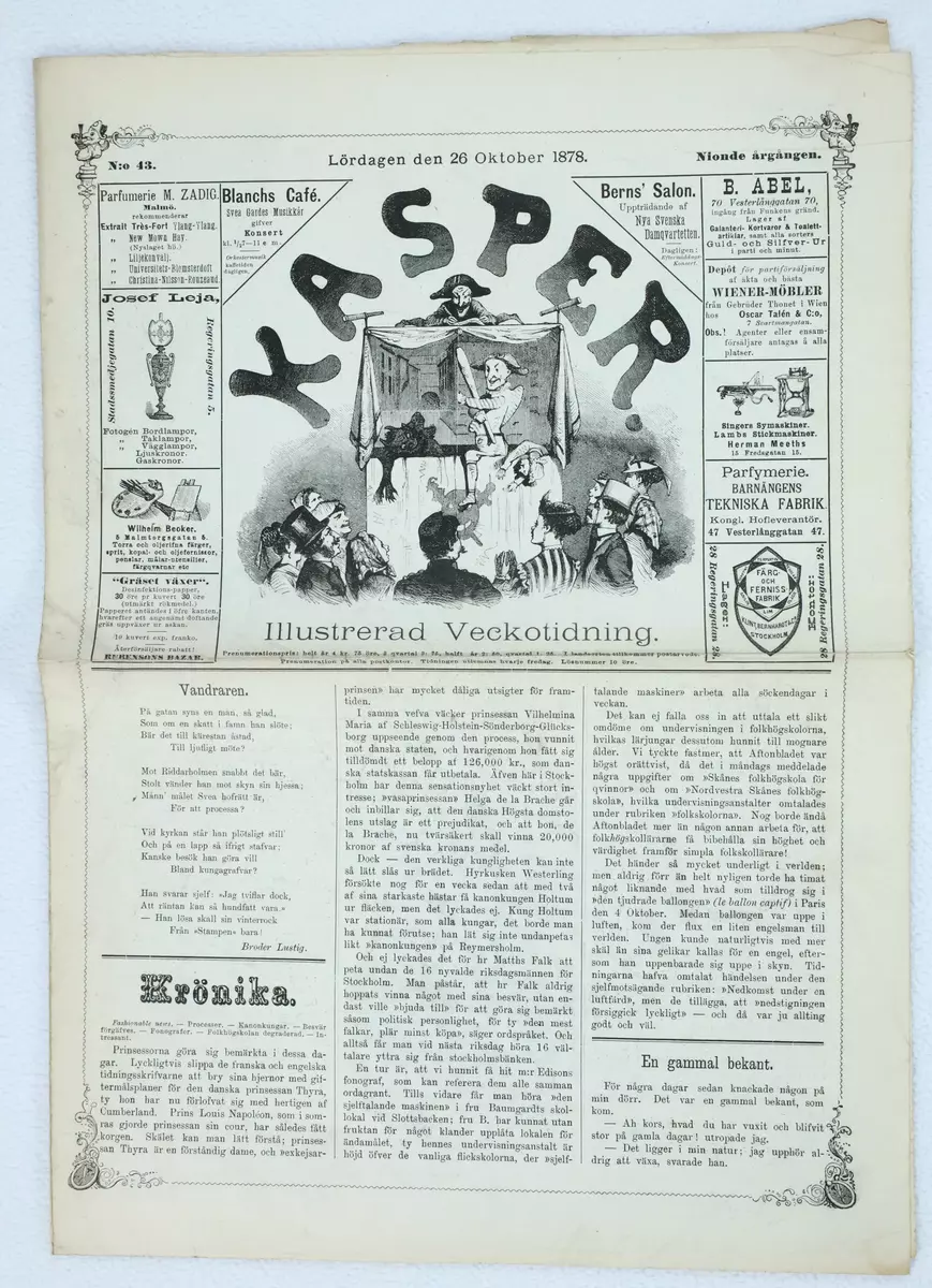 Tidsskrift frå boksamlinga til Ivar Aasen