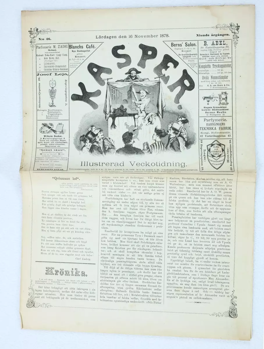 Tidsskrift frå boksamlinga til Ivar Aasen