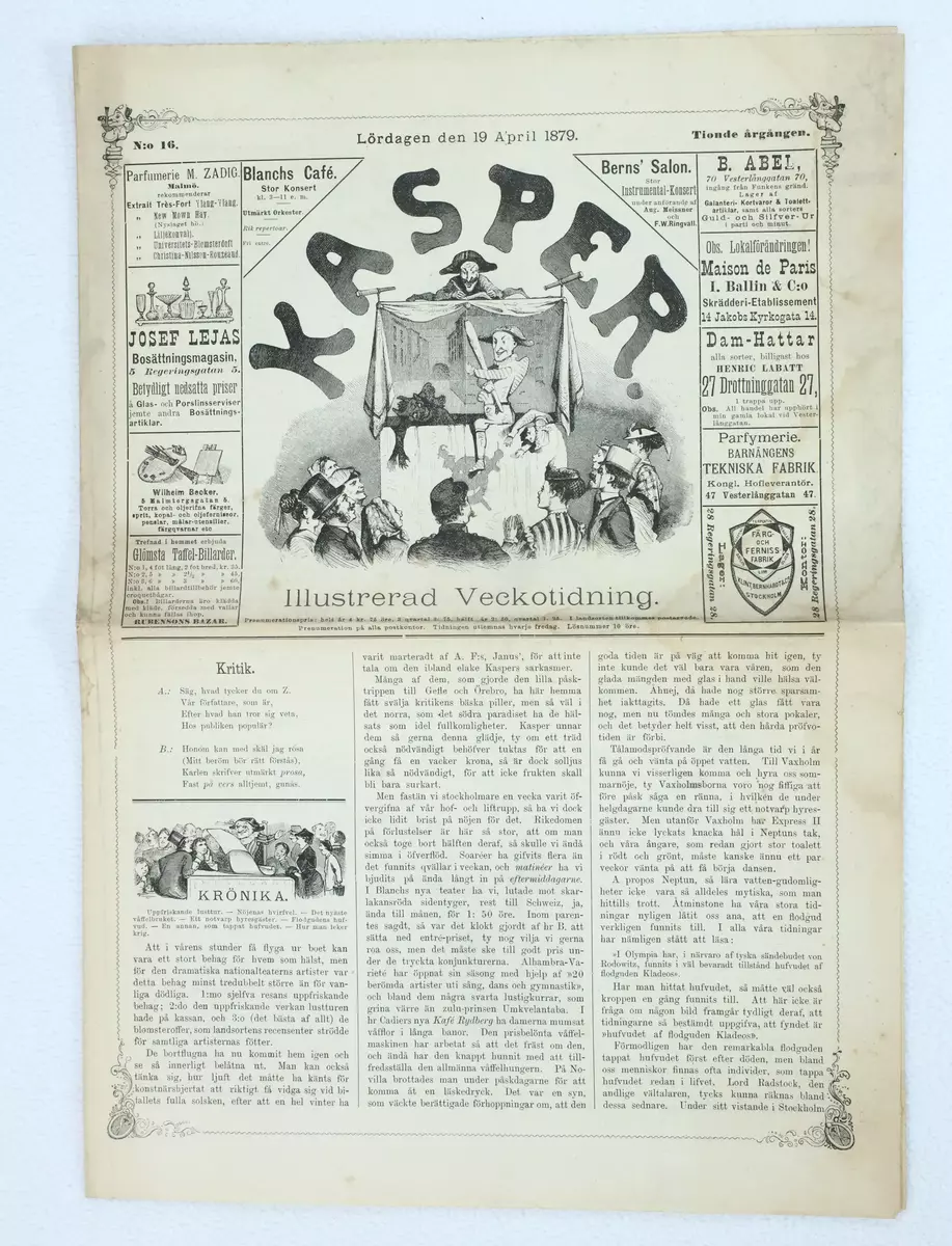 Tidsskrift frå boksamlinga til Ivar Aasen