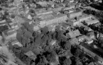 Flygfoto över Borlänge 1958.