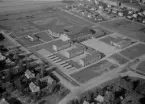 Flygfoto över Borlänge1960.