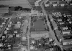 Flygfoto över Borlänge1960.
