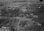 Flygfoto över Borlänge år 1933.