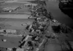 Flygfoto över Björbo, Gagnef 1960.