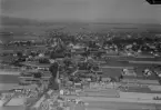 Flygfoto över Borlänge 1935-1937.