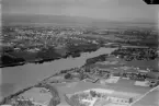 Flygfoto över Borlänge 1935-1937.