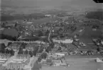 Flygfoto över Borlänge 1935-1937.