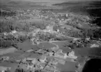 Flygfoto över Bjursås 1962.