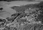 Flygfoto över Bispberg 1965.