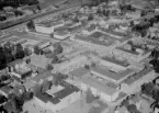 Flygfoto över Borlänge 1967.