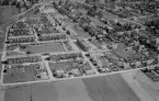 Flygfoto över Borlänge år 1953.