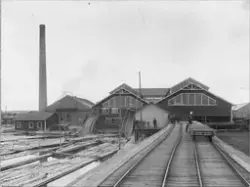 Ångsåg och hyvleri