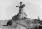 Vädersåg vid Eketomten i Ekeskogs socken, Västergötland. Bild ur Göteborgsutställningens samlingar 1923.