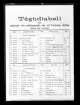 Tågtidtabell från 1898-06-01 gällande
järnvägen Stockholm - Västerås - Bergslagen, S.V.B.