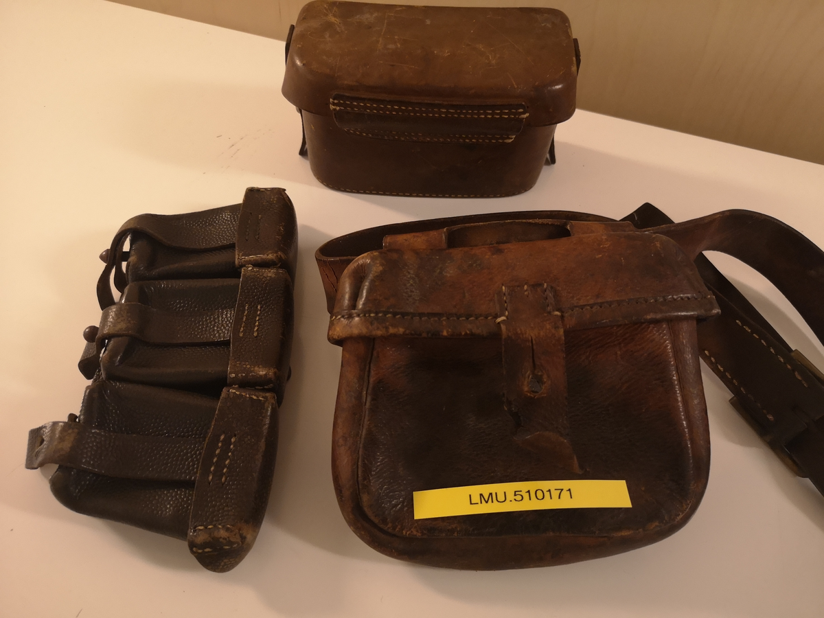 Læretui med bærerem 