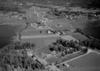 Flygfoto över Övertänger, Falun 1956.