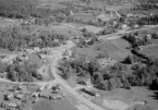Flygfoto över Bjursås 1956.