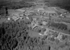 Flygfoto över Born, Rättvik 1960.