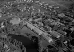 Flygfoto över Domnarvet, Borlänge 1960.