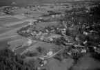 Flygfoto över Bäsna, Gagnef 1960.
