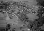 Flygfoto över Djurmo, Gagnef 1960.