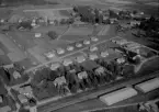Flygfoto över Dala-Järna, Vansbro 1960.