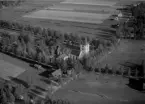 Flygfoto över Dala-Järna, Vansbro 1960.