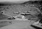 Flygfoto över Evertsberg, Älvdalen 1962.