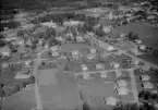 Flygfoto över Borgärdet, Svärdsjö 1964.