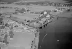 Flygfoto över Dala-Floda 1966.