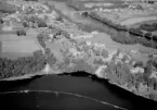 Flygfoto över Djurås 1966.