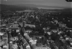 Flygfoto över Falun 1935-1937.