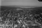 Flygfoto över Falun 1935-1937.