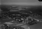 Flygfoto över Borgärdet, Svärdsjö 1935-1937.