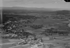 Flygfoto över Alvik, Siljansnäs, Leksand 1935-1937.