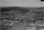 Flygfoto över Almo, Siljansnäs, Leksand 1935-1937.