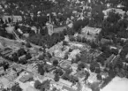 Flygfoto över Falun år 1953.