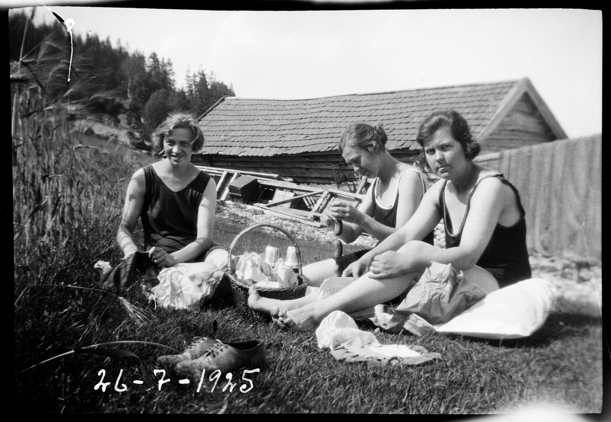 Kvinner på en strand