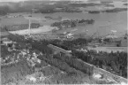 Flygfotografi över Ornäs sågverk 1936.