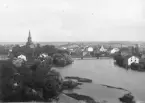 Eskilstuna 1900. Staden sedd från Tunafors.