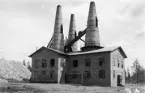 Kalkugnar vid Munksunds sulfitfabrik, 1930.