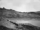 Kaolin och kalkbrott vid Ivö klack för AB Iföverken i Bromölla, Skåne.