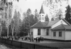 Axmars järnbruk i Gästrikland. Kapellet. Sedermera skola.