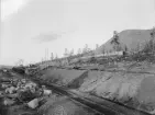 Tingvallskulle, Malmberget, Gällivare. Lastkajen. En gång i tiden världens nordligaste järnvägstation.