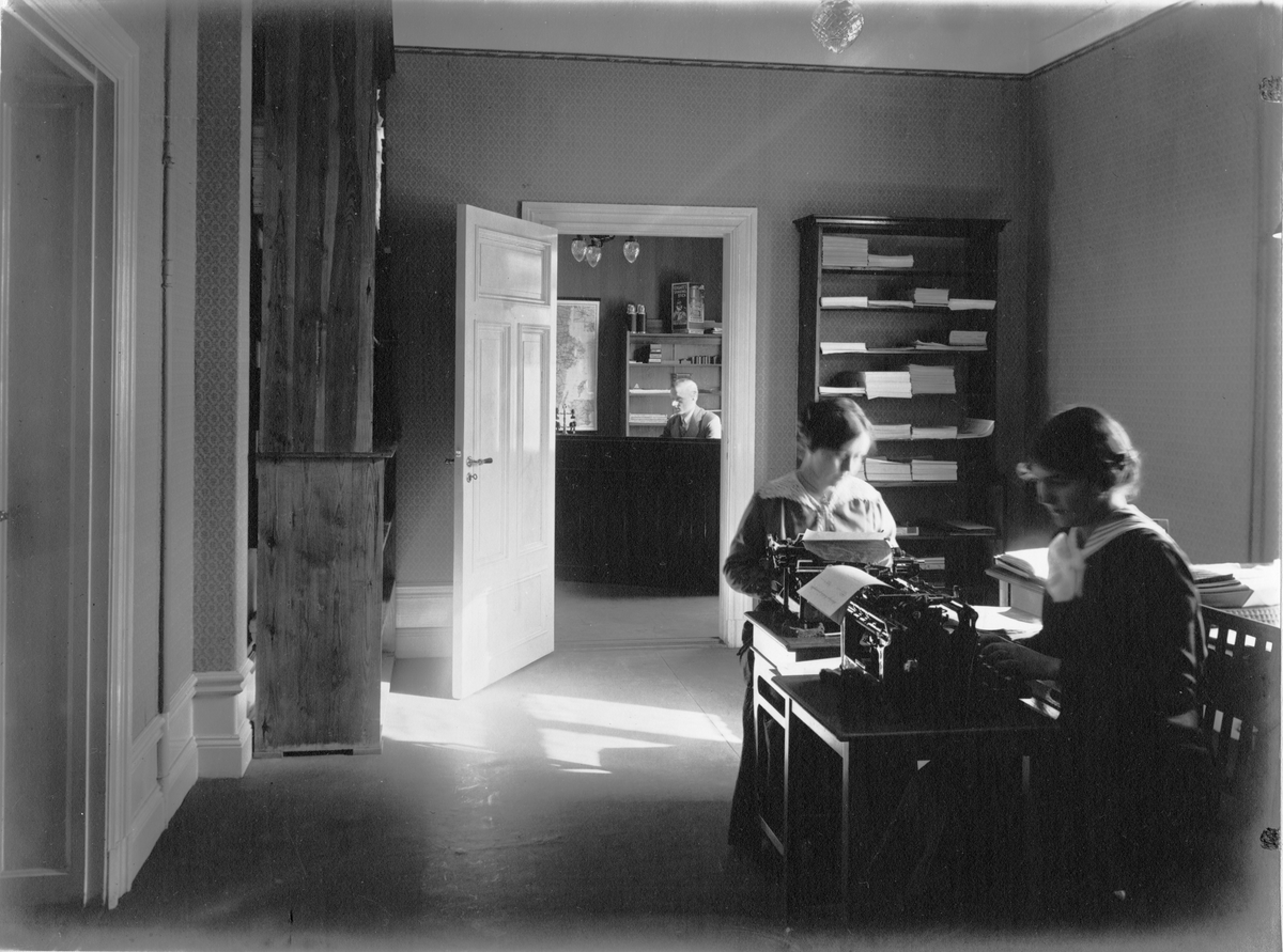 AB Stockholms Järnmanufaktur på Ringvägen 98 i Stockholm, 1917.