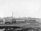 Ludwigsbergs och Luth & Roséns verkstäder i Stockholm.