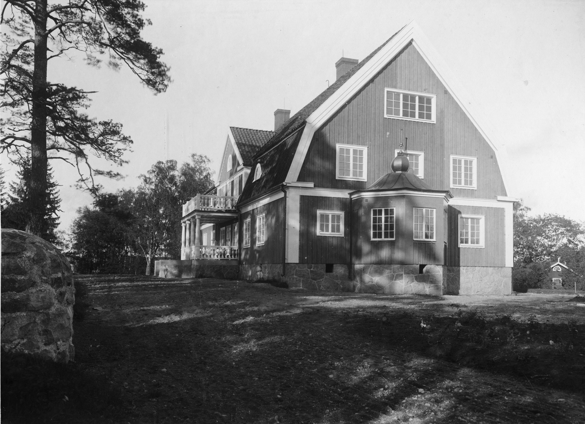 Disponentbostaden vid Lessebo bruk 1917.