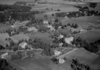 Flygfoto över Folkärna, Avesta 1958.